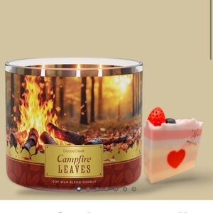 Goose Creek Campfire Leaves Candle